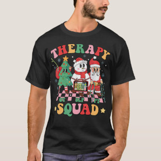 T-shirt Escadron De Thérapie De Noël Slp Ot Pt Professionn