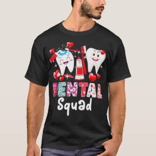 T-shirt Escadron dentaire Adjoint Dentiste Heureux Valent