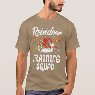T-shirt Escadron d'entraînement de rennes Noël Courir Noël
