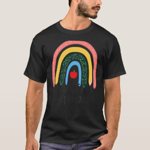 T-shirt Escadron des mathématiques Boho Arc-en-ciel Étudia