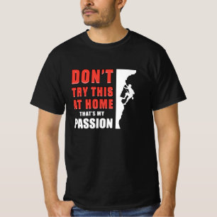 T-shirt Escalade Climber Rock Mountains Climat Cadeau Idée