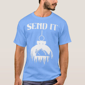 T-shirt Escalade De Glace Hobby D'Escalade De Montagne De 