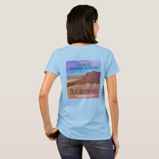 T-shirt escalade de montagne