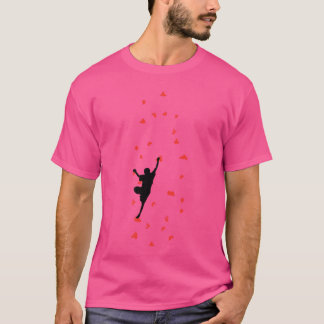 T-shirt Escalade de mur Bouldering Grimpeur Sports Hommes