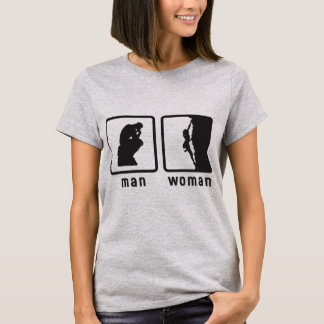 T-shirt Escalade de roche