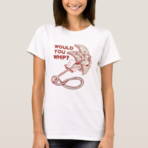 T-shirt Escalade de roche, fouetterais-tu ? Funny Cam