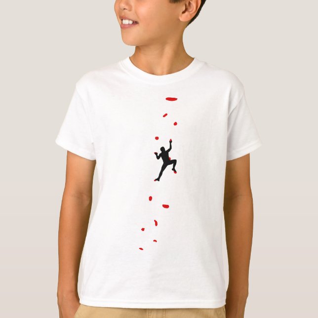 T-shirt Escalade Et Souldering Dans La Salle De Sport Esca (Devant)