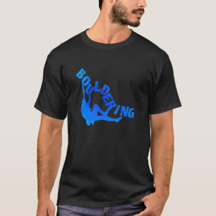T-shirt Escalade graphique rétro Bouldering Rock Climber M