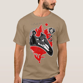 T-shirt Escalade Japon Retro Art Bouldering