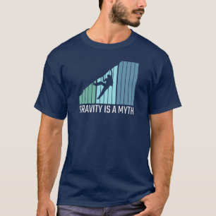 T-shirt Escalade - La gravité est un mythe