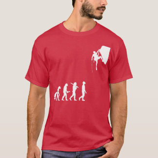 T-shirt Escalade Mountain Climber Boulder Outfit Mountains