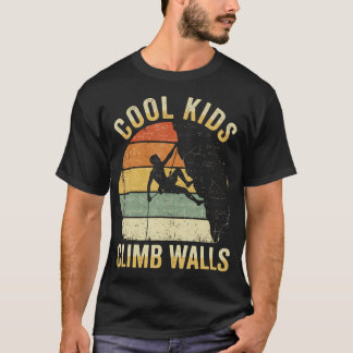 T-shirt Escalade Murale Cool Extrême Sport Escalade