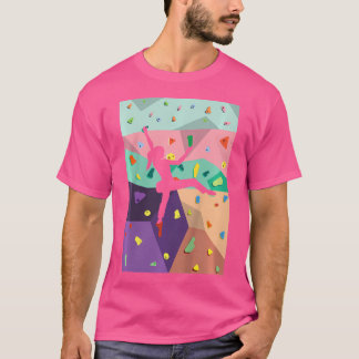 T-shirt Escalade murale Indoor Rock Climbers Action Sports