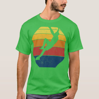 T-shirt Escalade rock Climber Bouldering Vintage