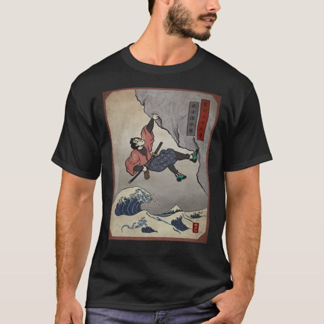 T-shirt Escalade Samurai Deep Water Soloing Classique T-Sh (Devant)