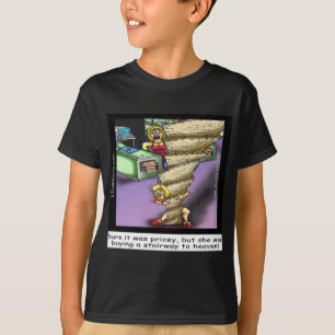 T-shirt Escalier Céleste Hors de Prix Drôle
