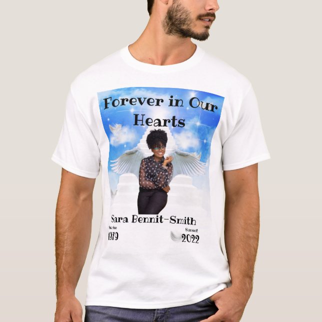 T-shirt Escaliers vers le mémorial du Ciel (Devant)