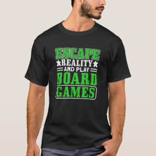 T-shirt Escape réalité jeu de plateau jeux de société