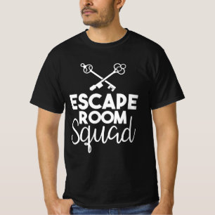 T-shirt Escape Room Squad Escape Room Enthousiaste