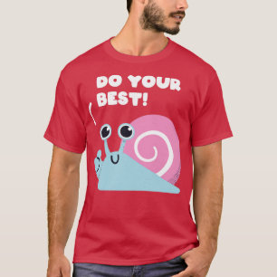 T-shirt Escargot dit Faites de votre mieux (2)