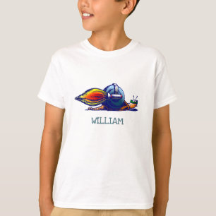 T-shirt Escargot Fusée