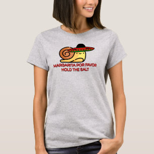 T-shirt Escargot Margarita por faveur, tenir le sel