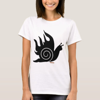 T-shirt Escargot mauvais