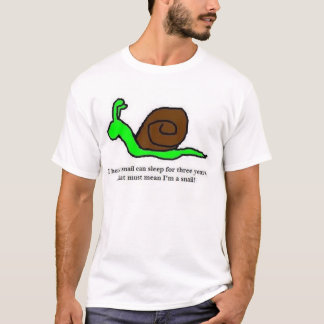 T-shirt Escargot somnolent