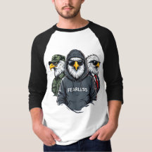 Escouade d'aigle sans peur - Design audacieux et p
