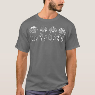T-shirt Escouade de champignons fantômes éffrayants Hommes