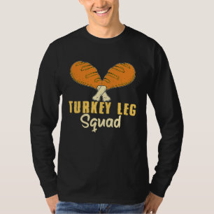T-shirt Escouade de la Jambe de Dinde Ren Faire Médiéval R