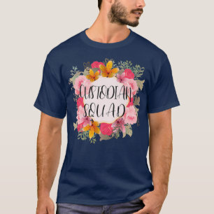T-shirt Escouade gardienne Appréciation Enseignante Femme