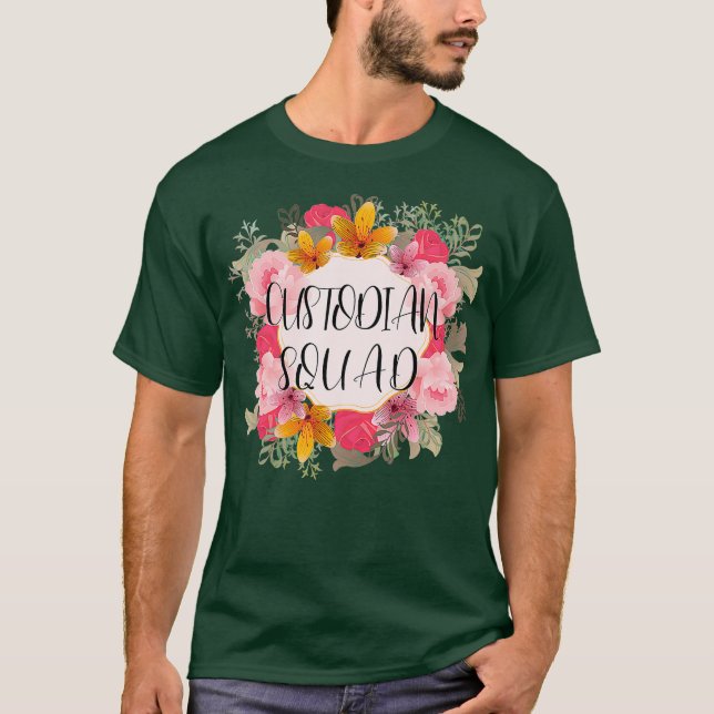 T-shirt Escouade gardienne Appréciation Enseignante Femmes (Devant)
