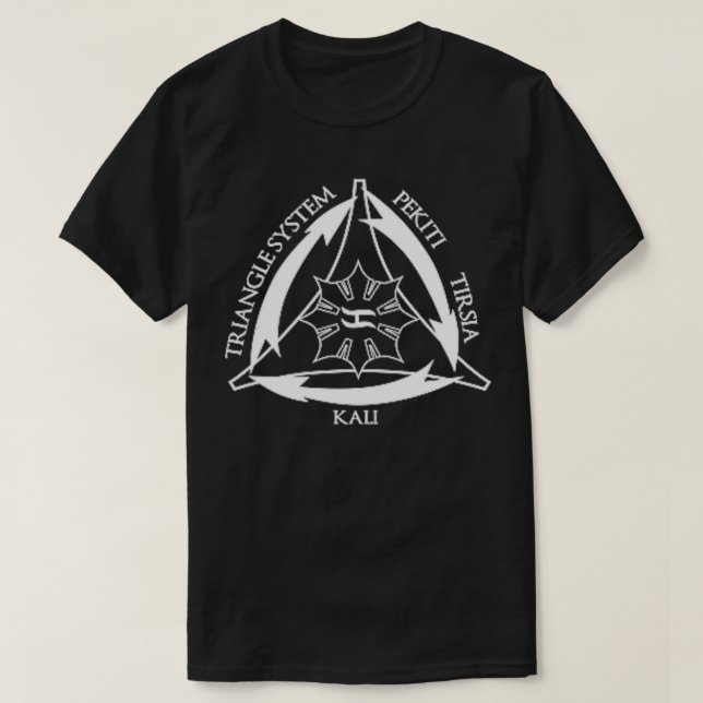 T-shirt Escrima Pekitia Tirsia Kali (Design devant)