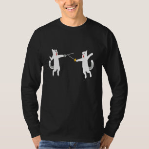 T-shirt Escrime I Escrime Chats I Epee Chats Kitten Tourna
