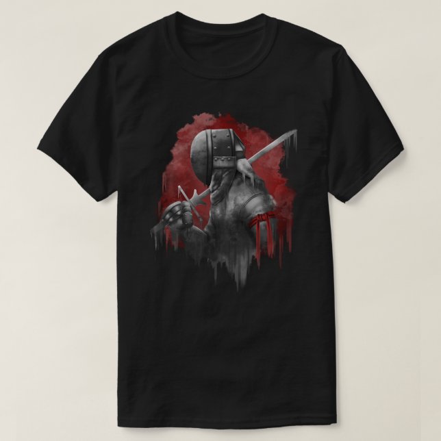 T-shirt Escrimeur graveleux de Longsword HEMA (Design devant)