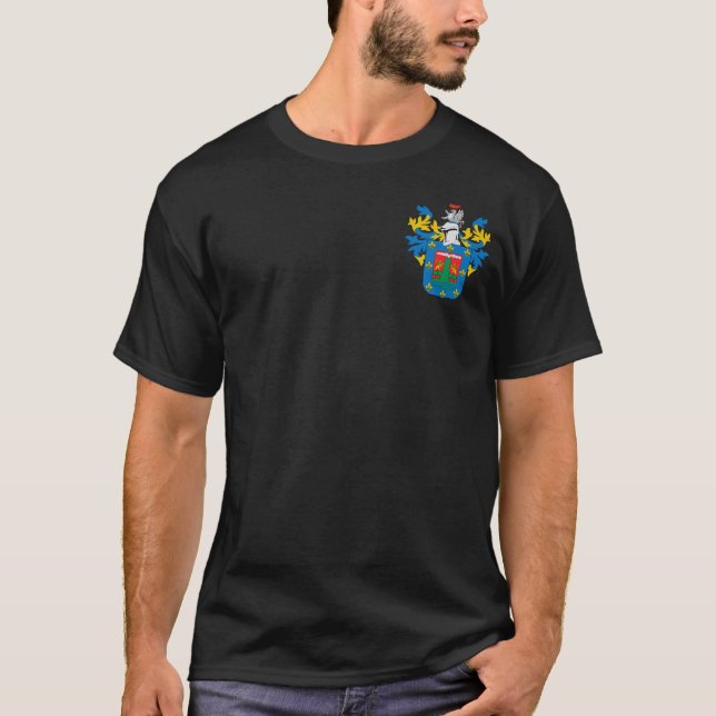 T-shirt Escudo De Arequipa/T-shirt noir (Devant)