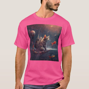 T-shirt Espace de pêche au chat