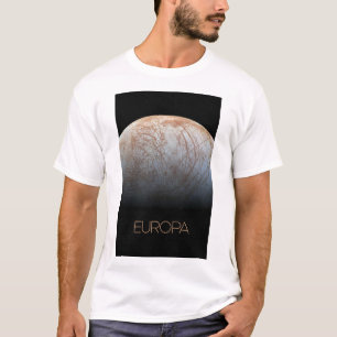 T-shirt Espace Extérieur, Cosmos, Système Solaire, Lune Eu