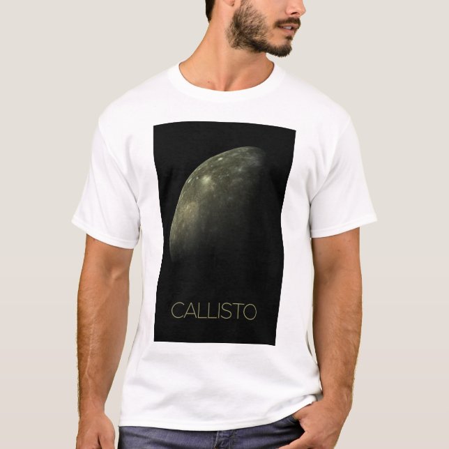 T-shirt Espace Extérieur, Cosmos, Système Solaire, Moon Ca (Devant)