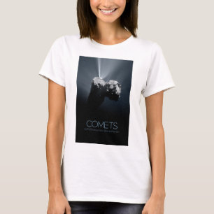 T-shirt Espace Extérieur, Système Solaire, Cosmos, Comètes
