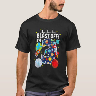 T-shirt Espace extra-atmosphérique 321 Feu off Age 3 3ème