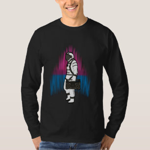 T-shirt Espace graphique de l'astronaute cool Boombox