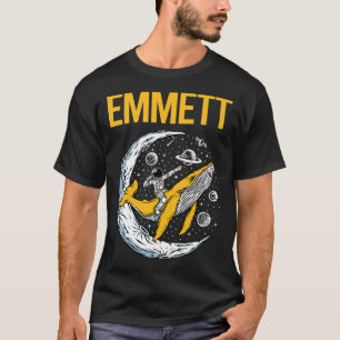 T-shirt Espace heureux - Nom Emmett