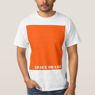 T-shirt Espace orange