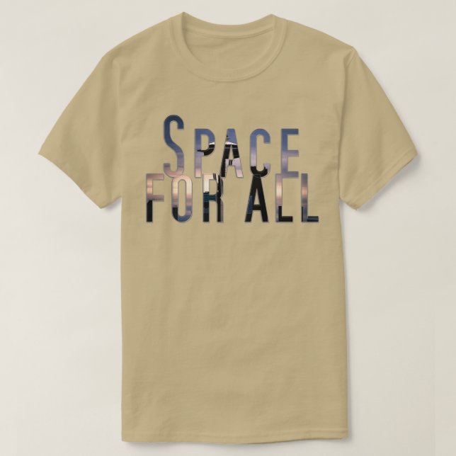 T-shirt Espace pour tous (Design devant)