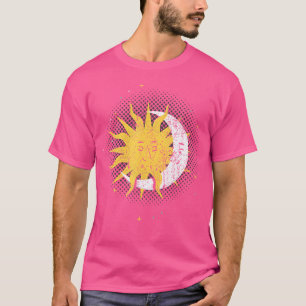 T-shirt Espace Soleil Lune Corps céleste Astrologie Univer