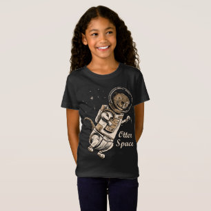 T-Shirt Espacez la chemise de loutre pour les amants