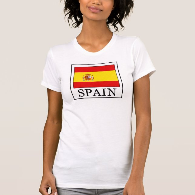 T-shirt Espagne (Devant)