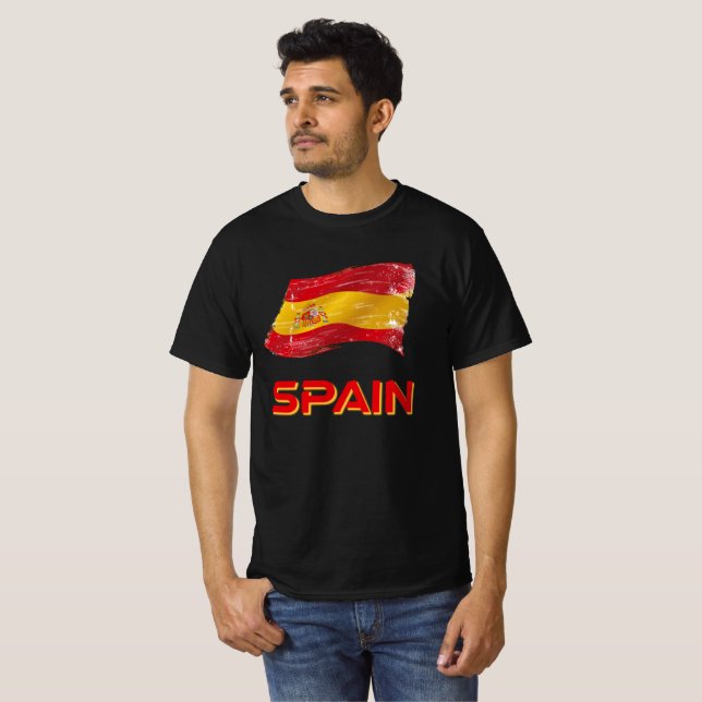 T-shirt Espagne (Devant entier)